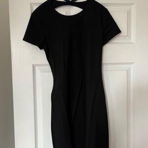 Reformation Black Mini Dress